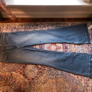 Abercrombie and Fitch flare jeans